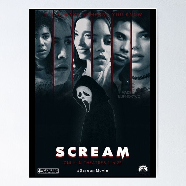 Scream vi 6 poster (fanmade?) in 2023  Scream movie, Ghostface scream,  Scream