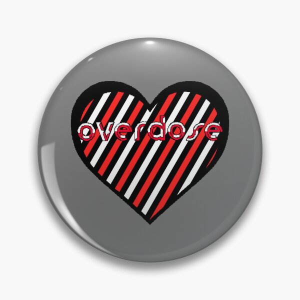 Item preview, love overdose awareness bliss kaif keif heart abstract designed and sold by 4rpixs.