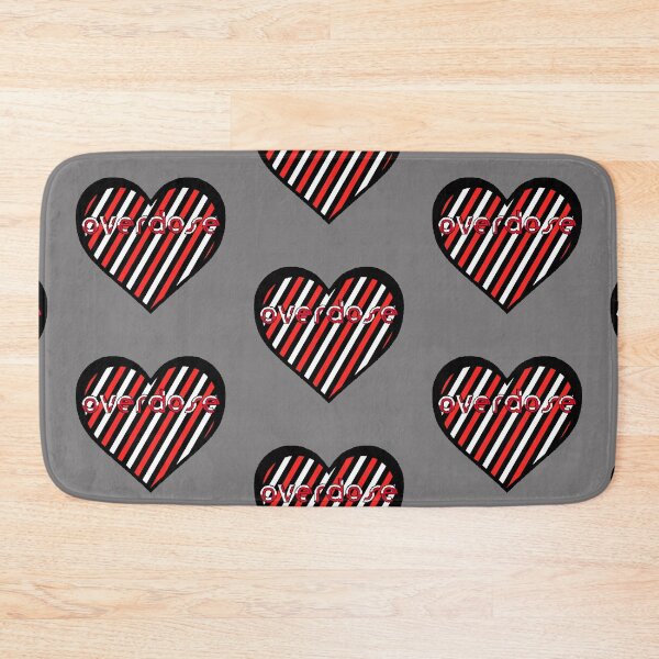 Item preview, love overdose awareness bliss kaif keif heart abstract designed and sold by 4rpixs.