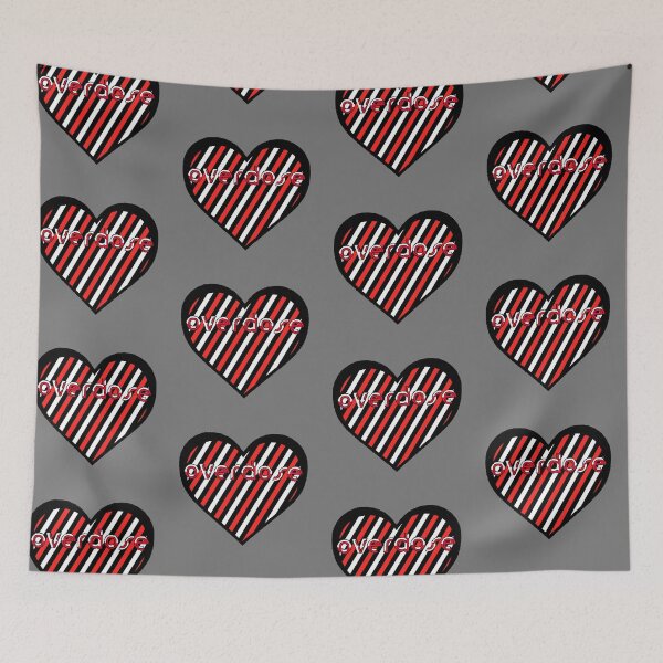 Item preview, love overdose awareness bliss kaif keif heart abstract designed and sold by 4rpixs.