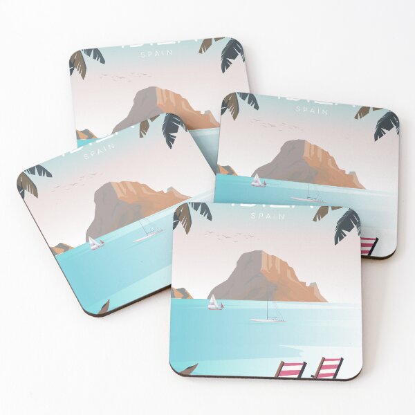 Item preview, Ibiza travel poster designed and sold by Arctic frame studio.