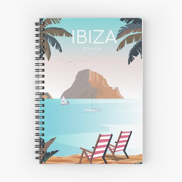 Item preview, Ibiza travel poster designed and sold by Arctic frame studio.