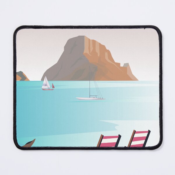 Item preview, Ibiza travel poster designed and sold by Arctic frame studio.
