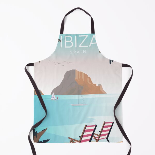Item preview, Ibiza travel poster designed and sold by Arctic frame studio.