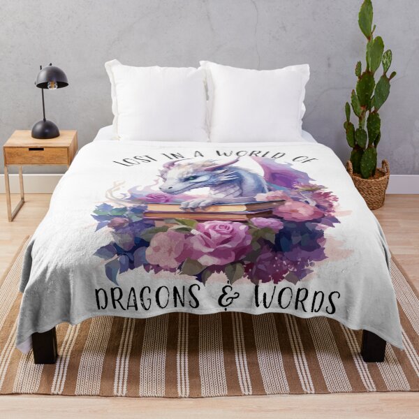 Item preview, Lost in a world of Dragons and Words designed and sold by PrettyPittie Shop.