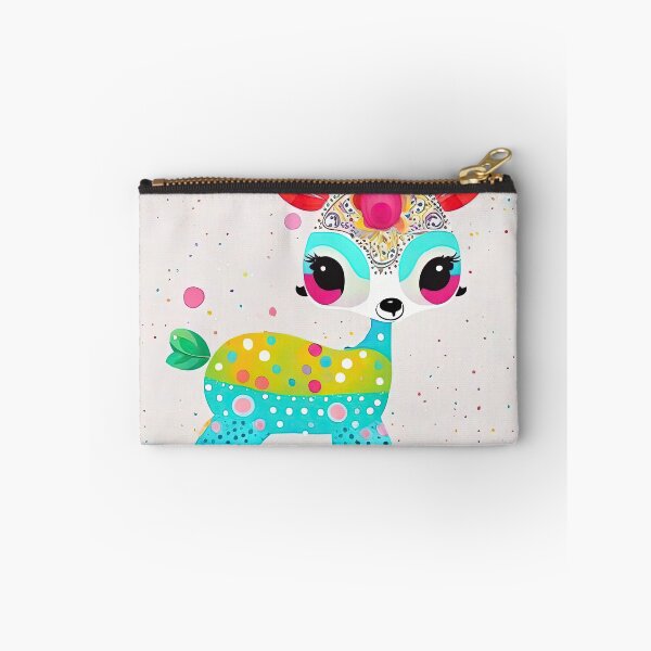 Item preview, A cute little deer made from rainbow-colored ink drops is so pretty! designed and sold by Natcharee.