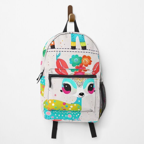 Item preview, A cute little deer made from rainbow-colored ink drops is so pretty! designed and sold by Natcharee.