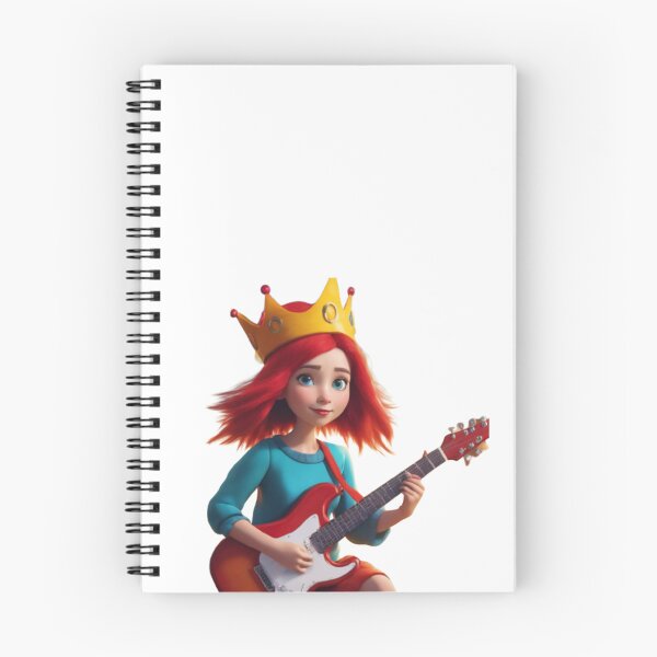 Item preview, RED HAIRED GIRL PLAYING GUITAR designed and sold by EVRENSEL.