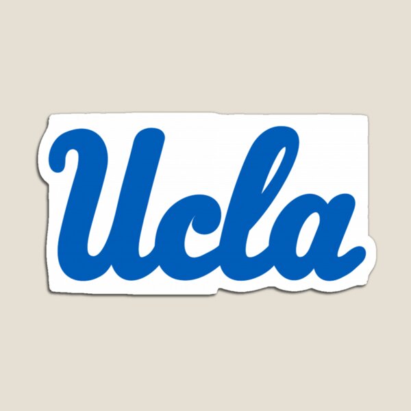 Very Rare Vintage UCLA Bruins Big Bear Head Print Logo 