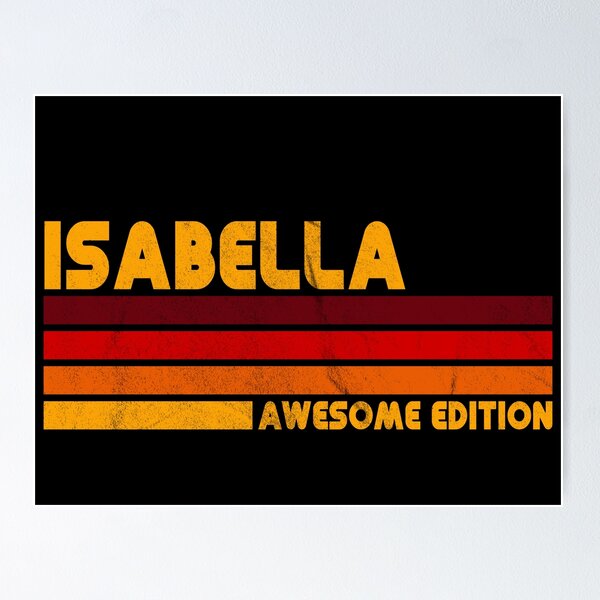 Item preview, Isabella, Awesome Edition designed and sold by BYNDART.