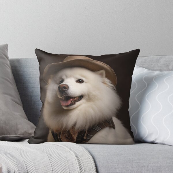 Item preview, Cowboy Dog - Samoyed designed and sold by Merchgard.