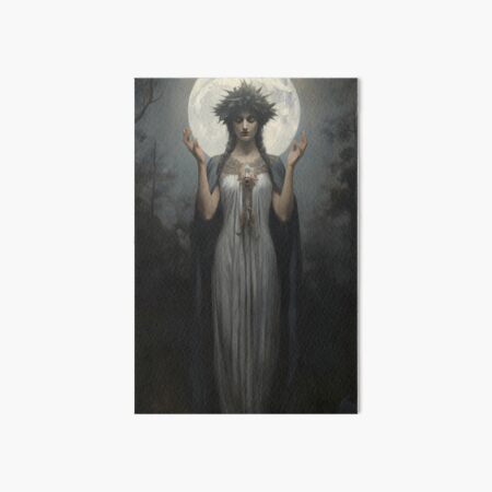 Vista previa del artículo con la obra «Hécate: Diosa de la Magia», diseñado y vendido por TalosGallery.