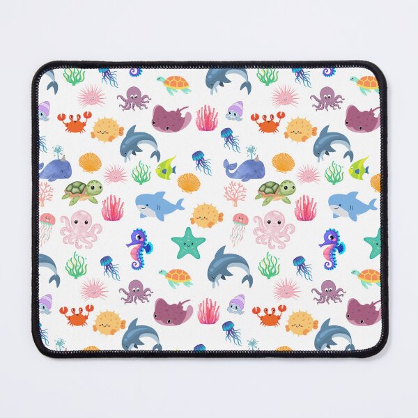 Item preview, Seamless Patterns of sea animals designed and sold by PatternXS.