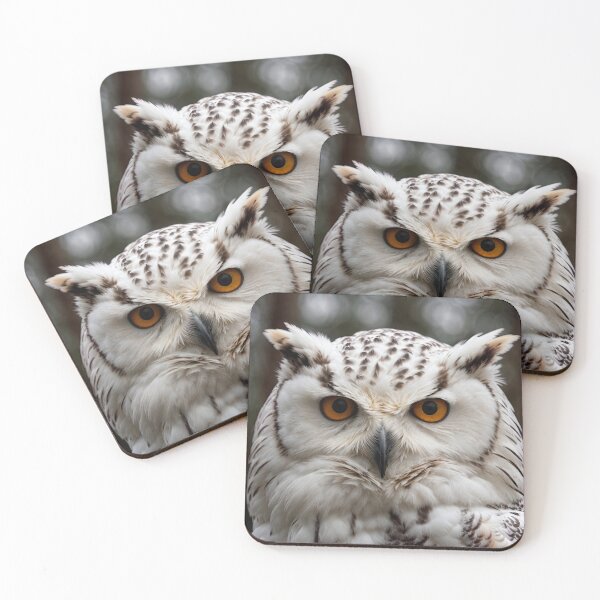Artikelvorschau, Schneeeule entworfen und verkauft von QWL-Designs.