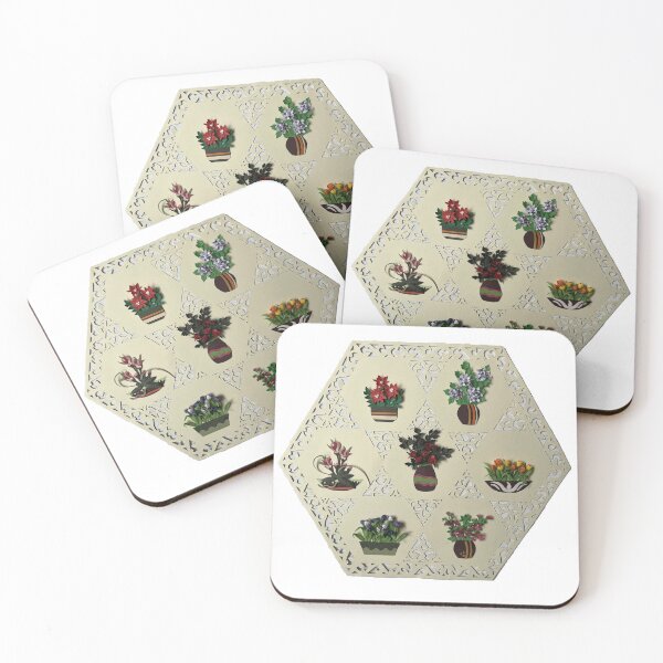 Item preview, Flowers (Miniature Paper Carving) designed and sold by SuddenlyArtCo.