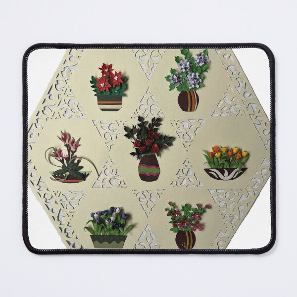 Item preview, Flowers (Miniature Paper Carving) designed and sold by SuddenlyArtCo.