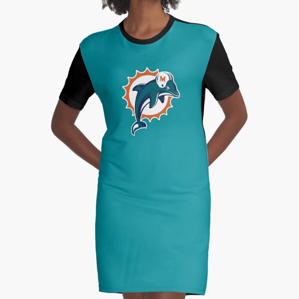 Miami Dolphins Tee Dress – 3 Red Rovers