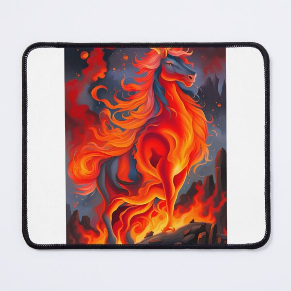 Item preview, Fire unicorn. designed and sold by KorArtStudio.
