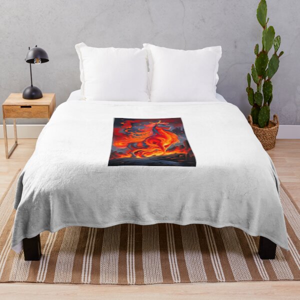 Item preview, Fire unicorn. designed and sold by KorArtStudio.