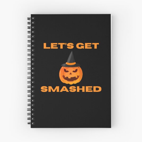 Item preview, Let's Get Smashed Pumpkin designed and sold by Mirmura.