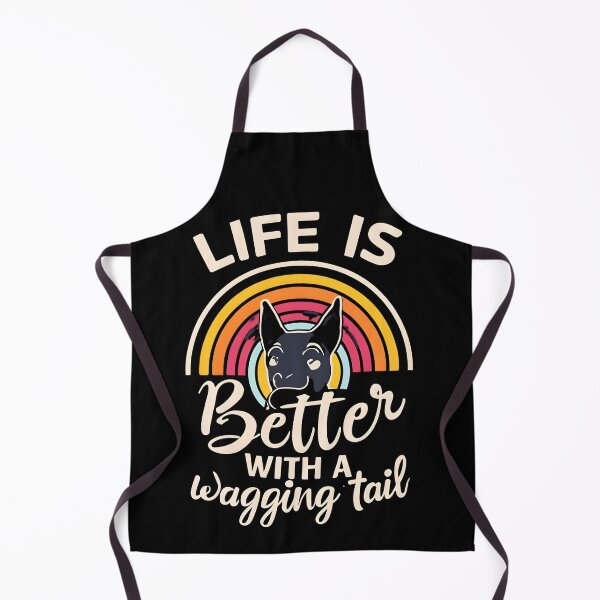 Item preview, Life is better with a wagging tail,Tail-Wagging Bliss, funny dog, dog lover gift. designed and sold by im9creative.