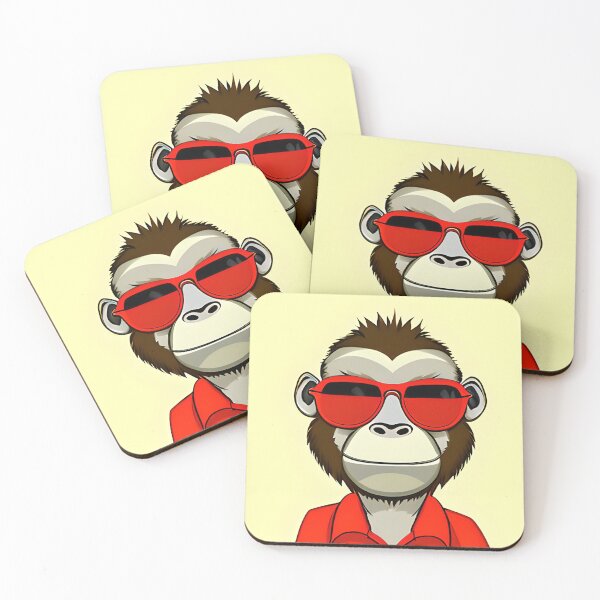 Item preview, Red Monkey designed and sold by ShilpyDesign.