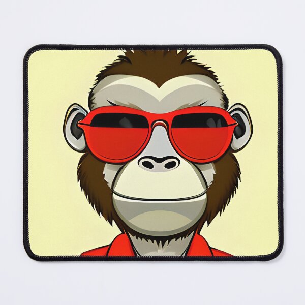 Item preview, Red Monkey designed and sold by ShilpyDesign.