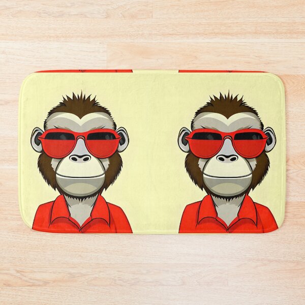 Item preview, Red Monkey designed and sold by ShilpyDesign.