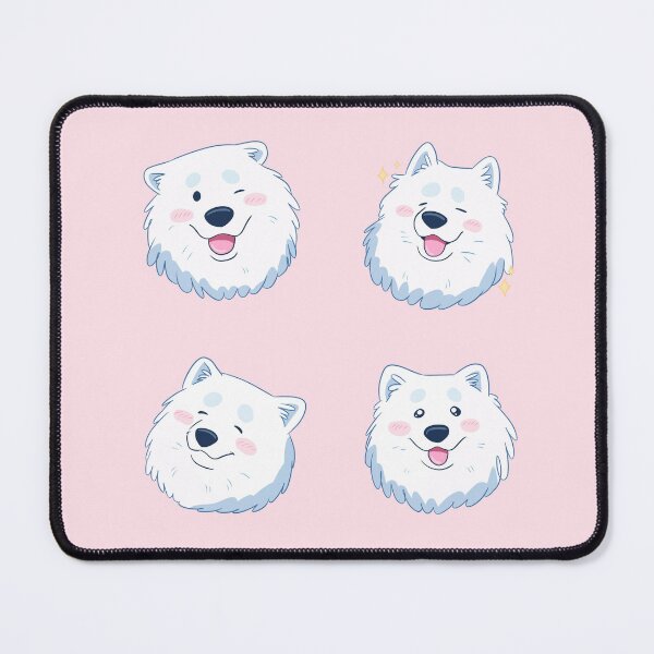 Item preview, Cute funny samoyed dog face pack designed and sold by Yaragold.
