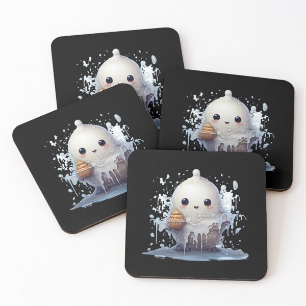 Item preview, Sweet ghost with sweet cake designed and sold by HarriPaloma.