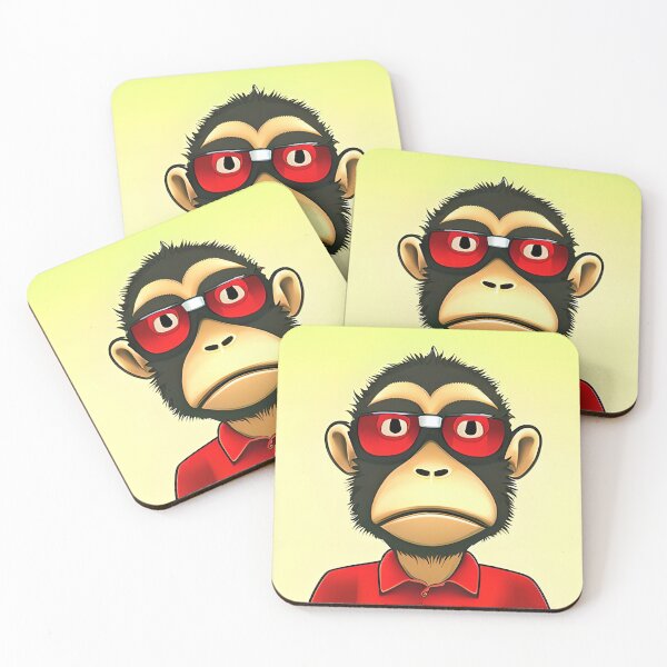 Item preview, Red Monkey designed and sold by ShilpyDesign.