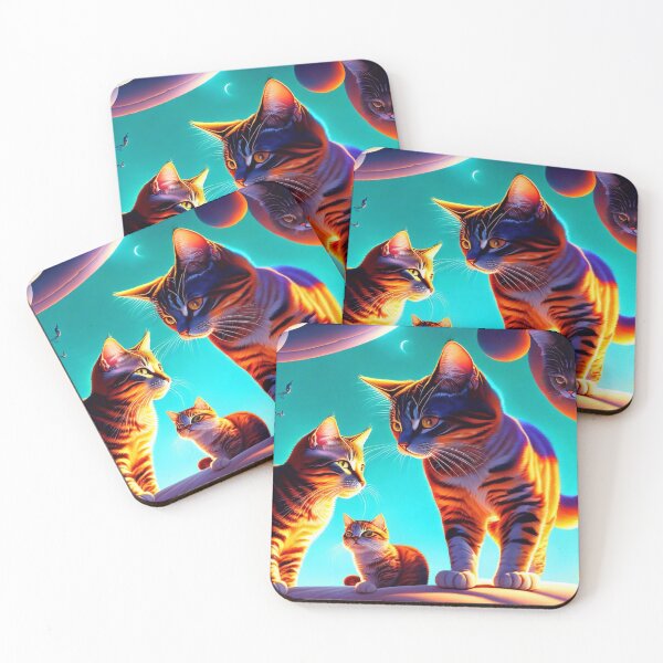 Item preview, Cat artwork designed and sold by M-Y-A-R-T-.