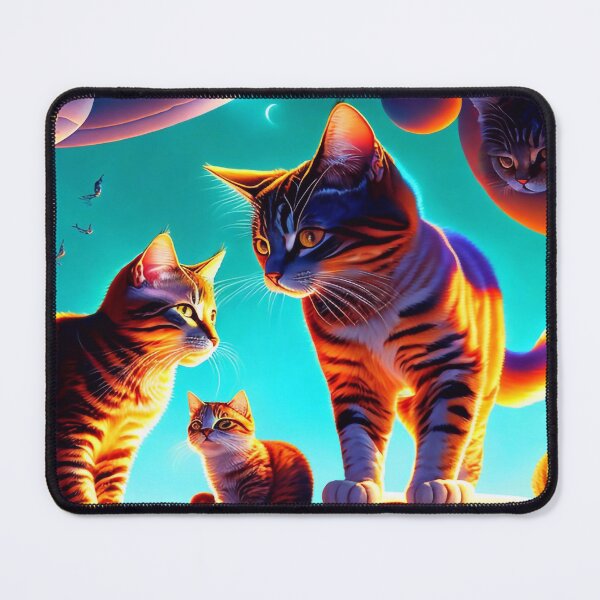 Item preview, Cat artwork designed and sold by M-Y-A-R-T-.