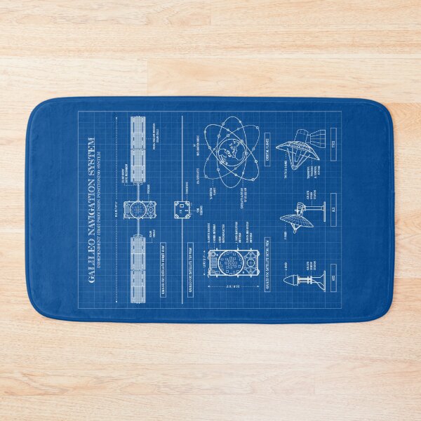 Item preview, Galileo Navigation System (Vertical Blueprint) designed and sold by BGALAXY.