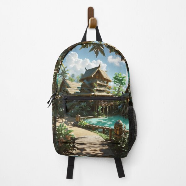 Item preview, Tiki fantasy dreamworld designed and sold by mikaws.