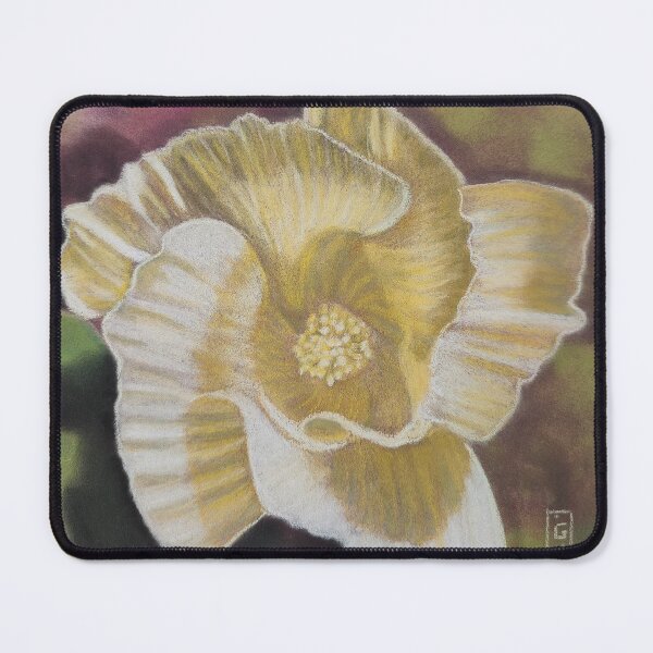 Item preview, Yellow cotton flower designed and sold by LesartsdeGinka.