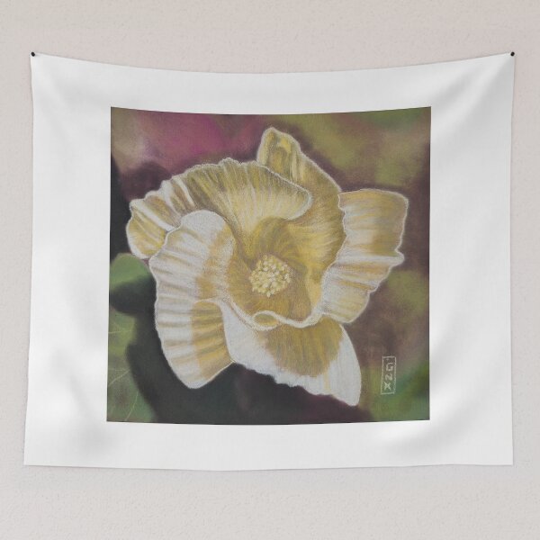 Item preview, Yellow cotton flower designed and sold by LesartsdeGinka.