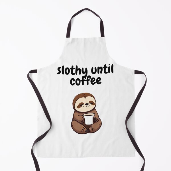 Item preview, Kawaii Sloth With Coffee designed and sold by ChaiTees.