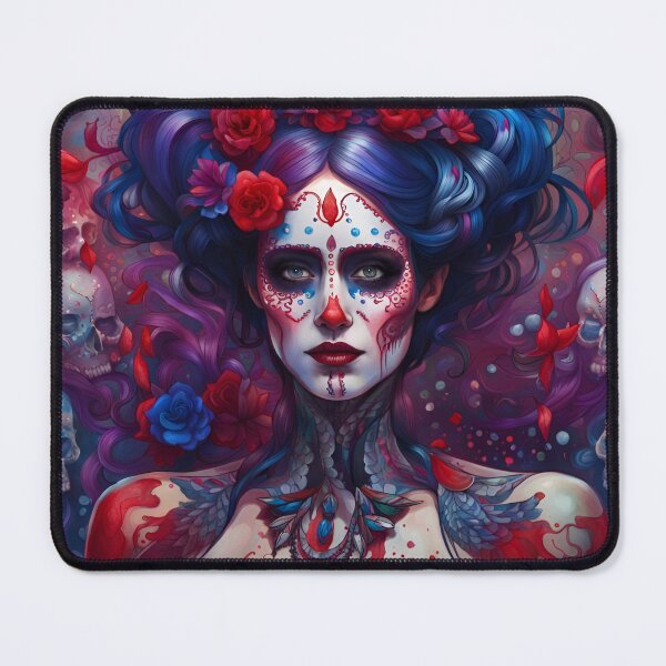 Item preview, Bloody sugar skull designed and sold by AlPhred.