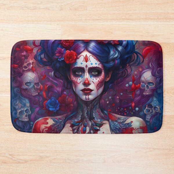 Item preview, Bloody sugar skull designed and sold by AlPhred.