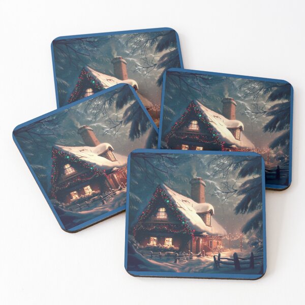 Item preview, Christmas Cottage 2 designed and sold by CrankyOldDude.