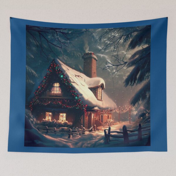 Item preview, Christmas Cottage 2 designed and sold by CrankyOldDude.