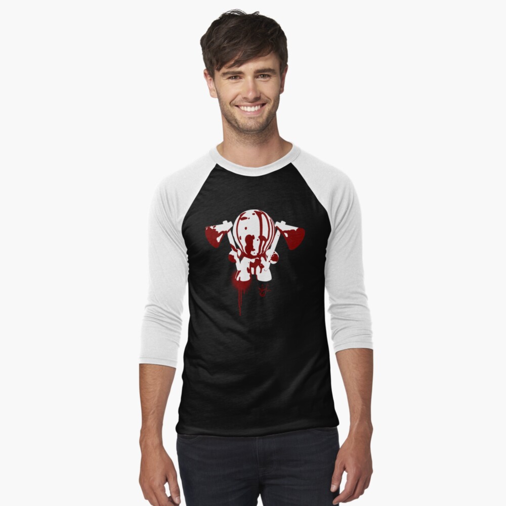 Item preview, Baseball ¾ Sleeve T-Shirt designed and sold by jabwai.