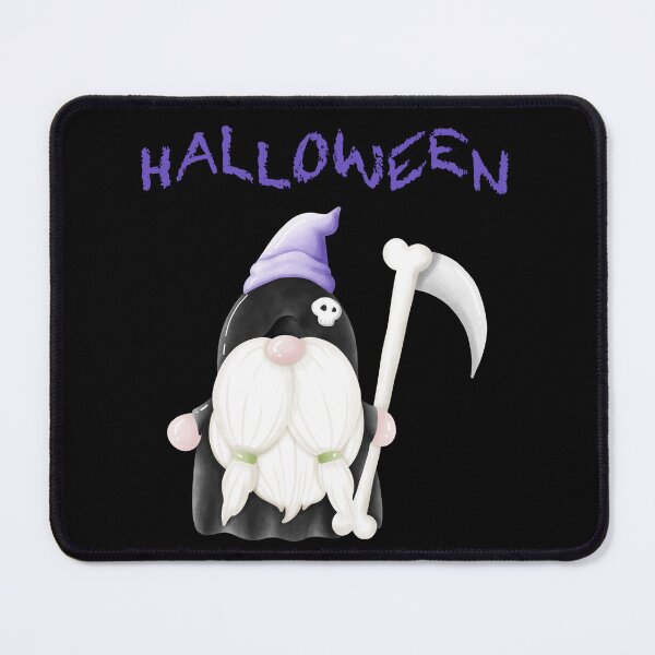 Item preview, Halloween Grim Reaper Gnome and his items designed and sold by Bunnylovely.
