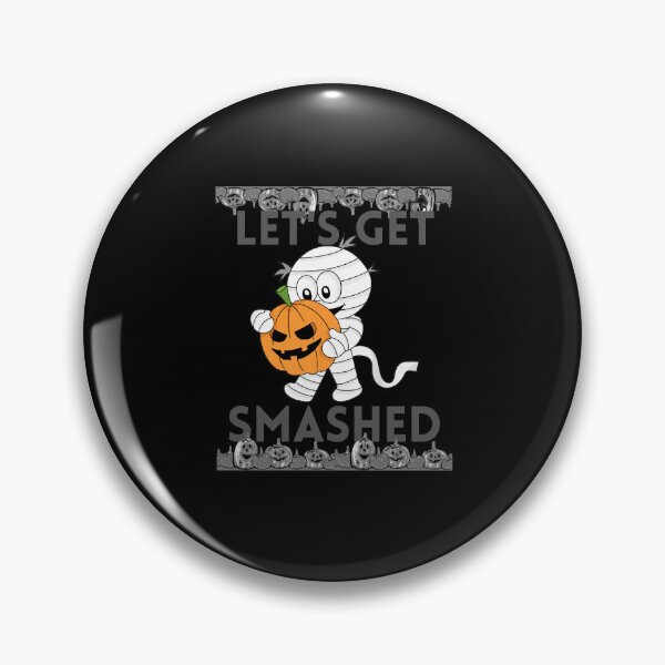 Item preview, Let's Get Smashed Pumpkin designed and sold by Mirmura.