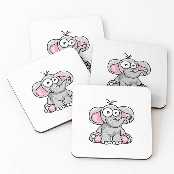 Item preview, Elephant Comic Cartoon Funny Gray Trunk Kids Symbol Icon Illustration designed and sold by AndreMi.