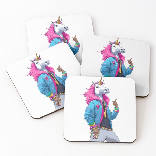 Item preview, Unicorn rapper. designed and sold by KorArtStudio.