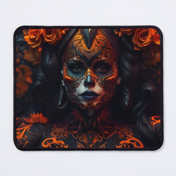 Item preview, Halloween sugar skull designed and sold by AlPhred.