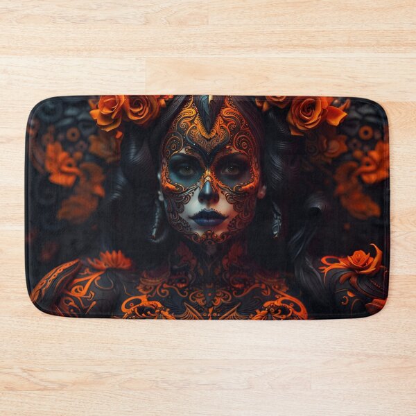 Item preview, Halloween sugar skull designed and sold by AlPhred.