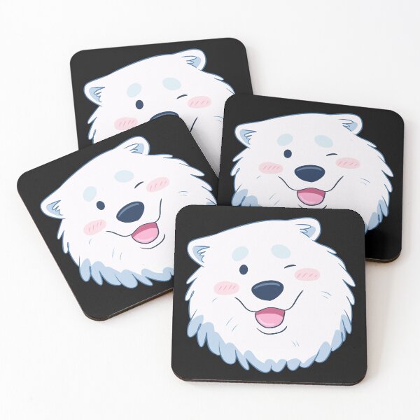Item preview, Cute cartoon samoyed dog face  designed and sold by Yaragold.